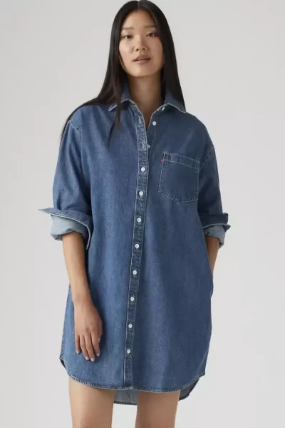 Levis Denim Shirt Dress